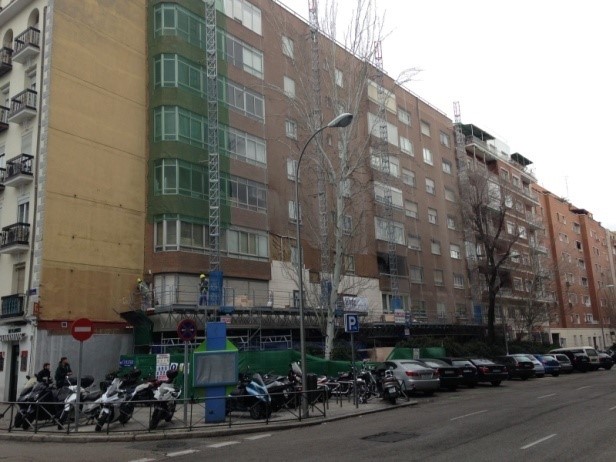 Termopiedra rehabilita un edificio en el centro de Madrid